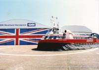 AP1-88 hovercraft promotional day by BHC -  (credit: The <a href='http://www.hovercraft-museum.org/' target='_blank'>Hovercraft Museum Trust</a>).